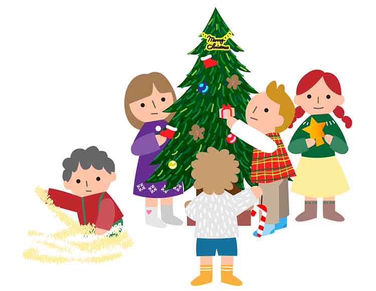 クリスマスツリー／サンタクロースのモデルってどんな人？ 子どもに聞かせたい「クリスマス」のお話【季節の行事・食育コラム】