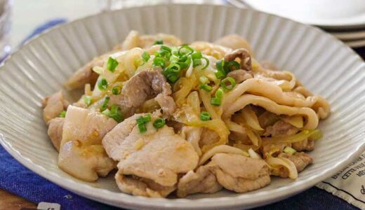 「豚肉の味噌炒め」幼稚園・保育園の人気の給食レシピ（富喜屋オリジナル食育レシピ）