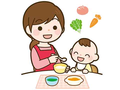 離乳食に取り入れる時期と硬さの目安｜保存した食材を離乳食・幼児食に取り入れる場合