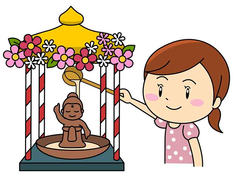 「花まつり」って知っていますか? 由来や起源について子どもに説明してみよう【季節の行事コラム】