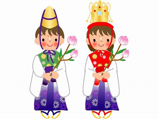 お稚児さん装束