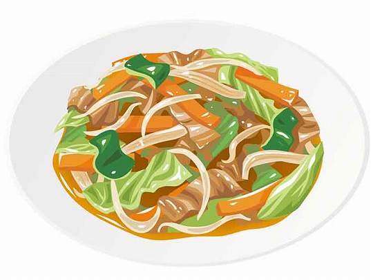 肉野菜炒め