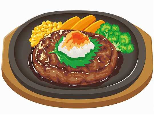 ハンバーグ（つけあわせ）