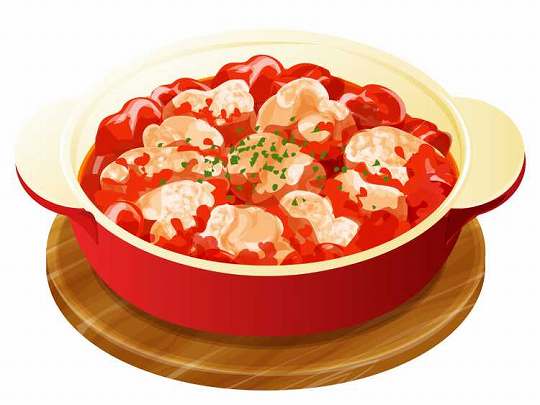 チキンのトマト煮込み