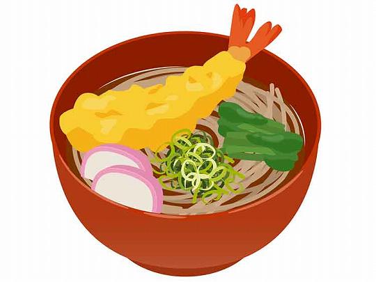 天ぷらそば