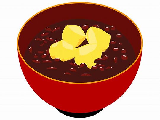 栗ぜんざい