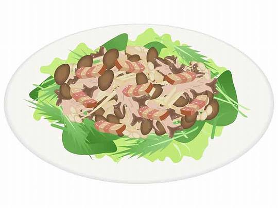 きのこのサラダ