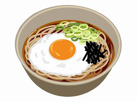 とろろそば