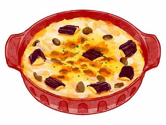 なすのグラタン