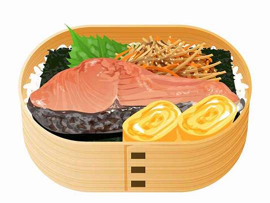 鮭弁当