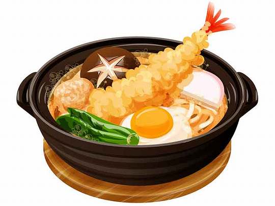 鍋焼きうどん