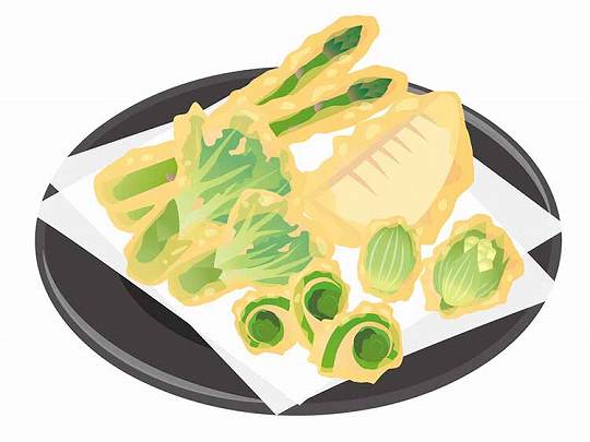 山菜の天ぷら
