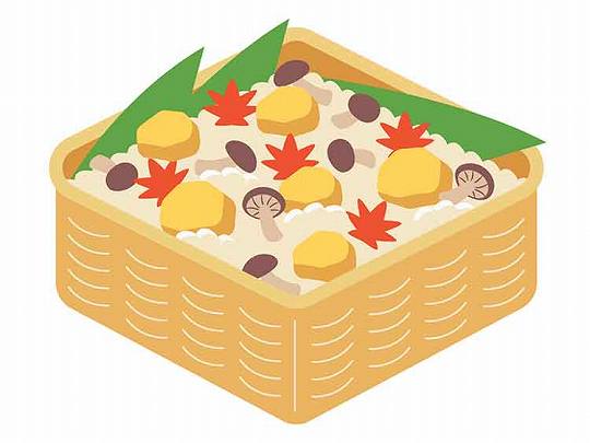 秋の行楽弁当