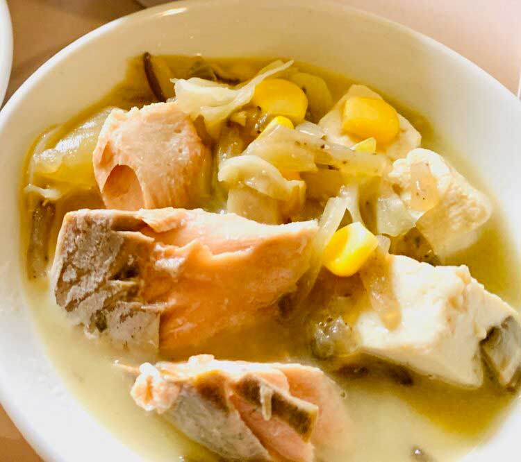 【石狩鍋】10月の「郷土料理」給食は “北海道”　委託給食・自園給食