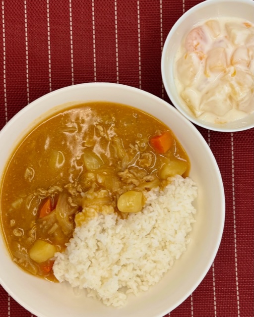 ルー不使用☆手づくりポークカレー(神奈川県)委託給食・自園給食