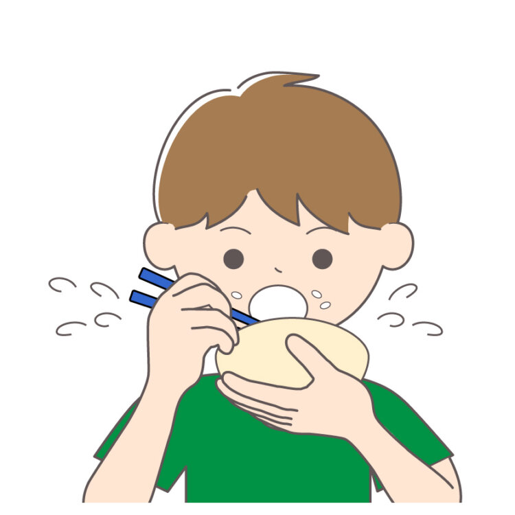 かき込み箸（かきこみばし）
