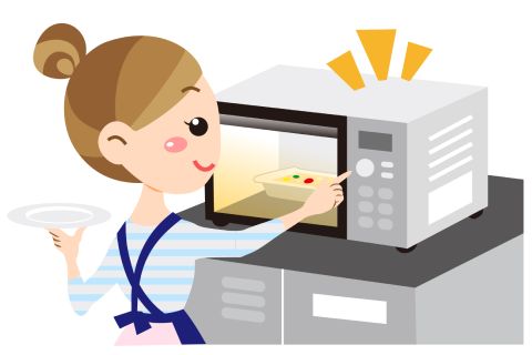 電子レンジを活用