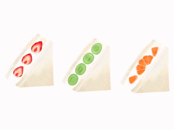 フルーツサンド